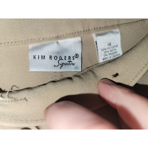 Kim Rogers women's dress pants size 14 (AB95) - Picture 4 of 7